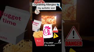 How to teach children about Allergies tips howto allergies peace fypシ parenting anaphylaxis [upl. by Arutek]