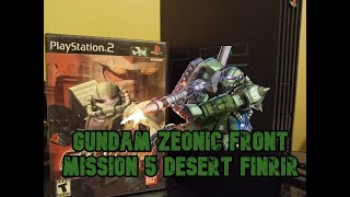 Gundam Zeonic Front Mission 5 Desert Fenrir [upl. by Hosea]