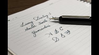 Lamy Dialog 3  Writing Sample [upl. by Elnukeda]