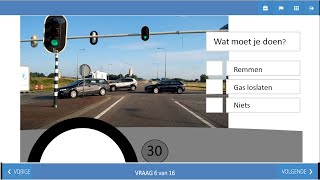 Compleet auto theorie examen 2023  gevaarherkenning  kennis  inzicht  voorrang [upl. by Annaili415]