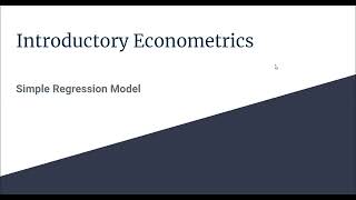 11 What is Econometrics [upl. by Schalles]