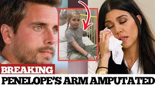 Kourtney Kardashian’s Heartbreak Penelope’s Arm Amputation After Car Crash [upl. by Nytsuj216]