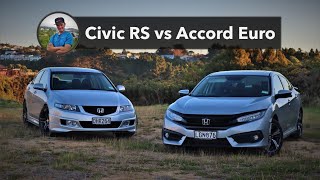 Honda Civic RS vs Honda Accord Type S  Old vs New [upl. by Yemerej]