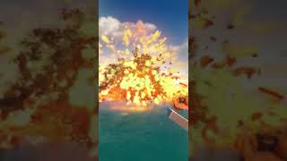 Oddly satisfying Beach House EXPLOSION shorts [upl. by Sherurd]