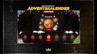 FiveM  ESX Adventskalender  Advent Calendar System  msadventcalendar Script  MajorService [upl. by Gnouh]