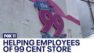 With 99 Cents Only stores closing LA County is jumping in to help employees [upl. by Lanita]