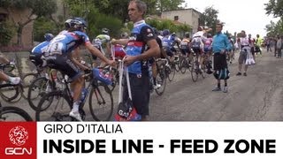 Giro dItalia Inside Line  Feed Zone [upl. by Aniles960]