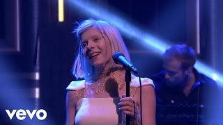 Aurora  Conqueror Live From The Tonight Show Starring Jimmy Fallon [upl. by Lleznod]