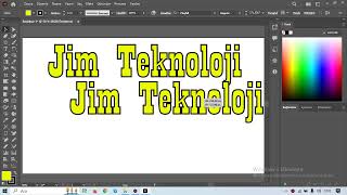 Adobe Illustrator Font Biçimlendirilmesi ve Değişimleri [upl. by Eytteb]