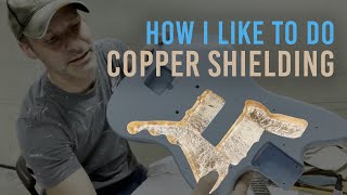 Quick Discussion on Copper Shielding specifically on a Jazzmaster [upl. by Assyl202]