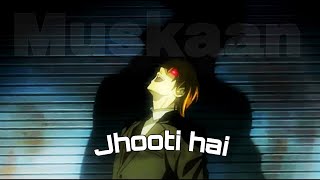 Death note AMVMuskaan jhuthi hai [upl. by Aimil]