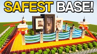 This is the WORLDS Safest Base in Minecraft [upl. by Kwarteng]