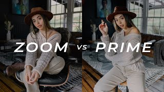 Zoom vs Prime Lens  1635mm 28 vs 24mm 14 [upl. by Aneerbas]