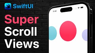 Super Power Scroll Views  SwiftUI  iOS 17 [upl. by Notirb]