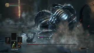 vordot boss fight In dark souls 3 [upl. by Hgeilyak]