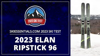 2023 Elan Ripstick 96  SkiEssentialscom Ski Test [upl. by Yelkrab126]