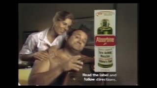 Absorbine Jr Commercial 1974 [upl. by Atinehs177]