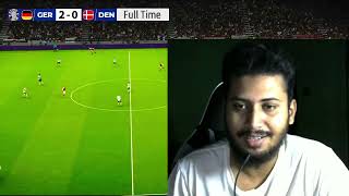 Germany vs Denmark  UEFA Euro Cup 2024  eFootball Pes 21 Gameplay PLSL 129 [upl. by Lak742]