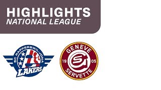 SC RapperswilJona Lakers vs GenèveServette HC 24 – Highlights National League [upl. by Elades]