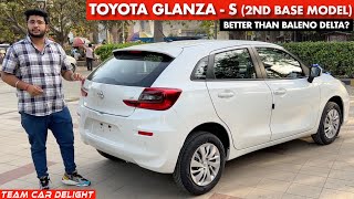 Glanza S variant 2023  Walkaround with On Road Price Service cost  Toyota Glanza 2022 [upl. by Laurette]