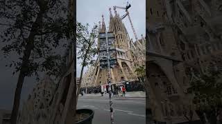 Sagrada familia in October [upl. by Ahsaetal]