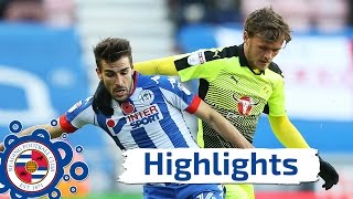 Wigan Athletic 03 Reading  Saturday 5th November 2016 Sky Bet Championship 201617 highlights [upl. by Chappelka]