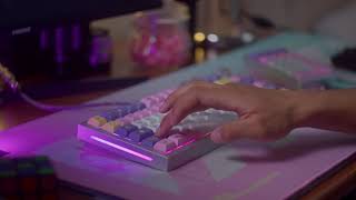 GMMK Pro x Lubed Boba U4Ts Keyboard Typing Test ASMR [upl. by Dacia530]