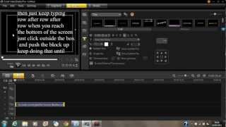 Creating scrolling titles in Corel VideoStudio [upl. by Notfilc]