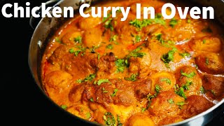 The EASIEST amp MOST DELICIOUS Chicken Curry Recipe IN THE OVEN You Will Be Amazed [upl. by Millian]