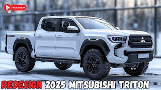 PERFECT 2025 Mitsubishi Triton 4x4 Review The Ultimate OffRoad Beast [upl. by Intyrb444]