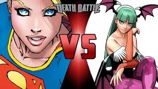 🎮 Super Girl vs Morrigan  Mugen DC vs Marvel 🎮 [upl. by Eimmij499]