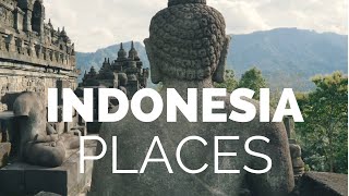 10 Best Places to Visit in Indonesia  Travel Video [upl. by Ellekim495]