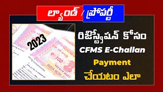 Land Registration CFMS E Challan Process [upl. by Ennej]