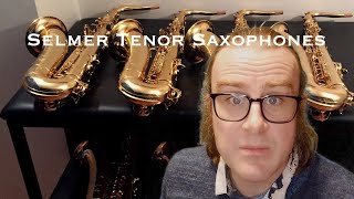 Selmer Paris Tenor Saxophones Reference 36 Super Action 80 Serie II Axos Tenor 1951 Super Action [upl. by Amoihc]