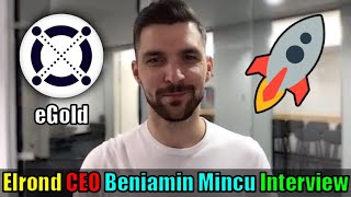 Elrond Crypto Building Rockets Into 2021 Beniamin Mincu Interview  eGold Internet Scale Blockchain [upl. by Erehs]