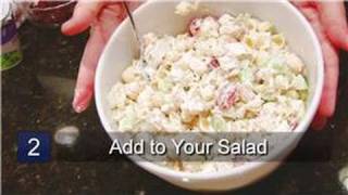 Salad Recipes  Chicken Mayonnaise Pasta Salad Recipe [upl. by Cornew]