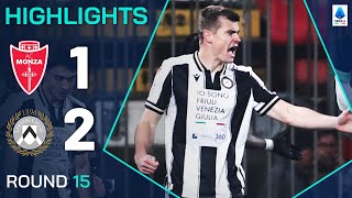 MONZAUDINESE 12  HIGHLIGHTS  Lucca and Bijol Fire Udinese Back to Winning Ways  Serie A 202425 [upl. by Baerman]