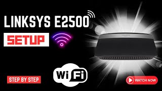 linksys e2500 setup [upl. by Storfer]