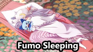 Relaxing Fumo sleeping  30 minutes of rain and music to fall asleep to [upl. by Adyaj]