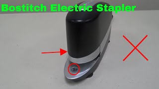 ✅ How To Use Bostitch Electric Stapler Review [upl. by Lorenzo]