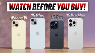 iPhone 15 Buyers Guide  DONT Make These 10 Mistakes [upl. by Auehsoj505]