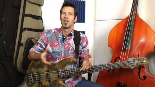 Sol0106  Wiederholungen Teil 2 melodisch  German Bass Lesson Tutorial [upl. by Cornel]