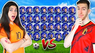 FIFA 23 TOTY VOETBAL CHALLENGE VS VRIENDIN 520 [upl. by Anaujat]