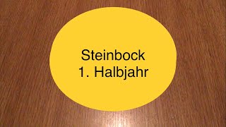 Sternzeichen Steinbock  1 Halbjahr [upl. by Aitel]