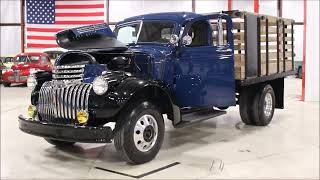 1946 Chevy Flat Bed truck [upl. by Esau8]