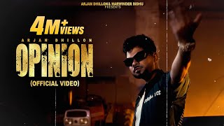 New Punjabi Songs 2024  Opinion Official Video Arjan Dhillon  Latest Punjabi Songs 2024 [upl. by Balmuth126]