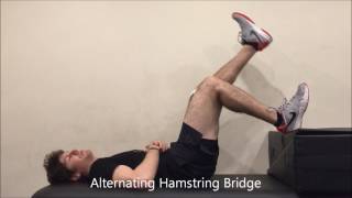 Resilient Performance  Alternating Hamstring Bridge [upl. by Blodget99]