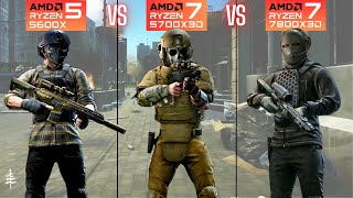 5600X vs 5700X3D vs 7800X3D Tarkov  Whats the X3Difference [upl. by Airbma]