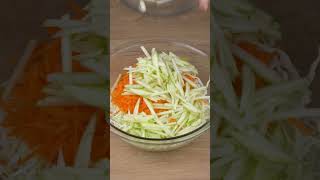 I cant stop eating this cabbage carrot and apple salad [upl. by Aennil881]