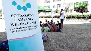 Napoli campo estivo a Bagnoli della Fondazione Campania Welfare 170724 [upl. by Tillfourd890]